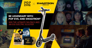 Be Legendary with Pop Evil and SWAGTRON. Enter to win the ultimate fan pack.