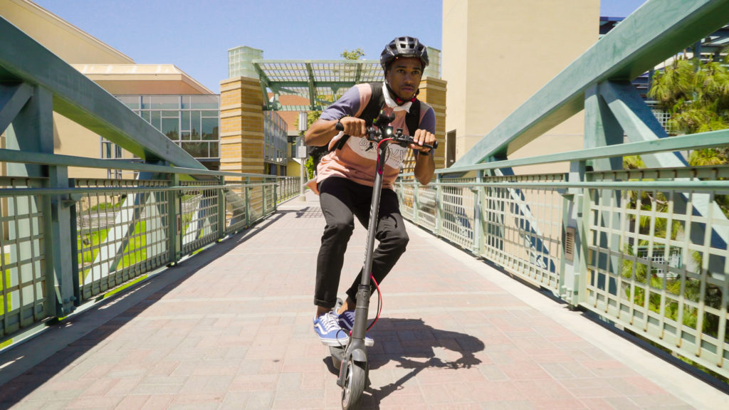 On campus? The Swagger 5 electric scooter is the perfect way to get around!