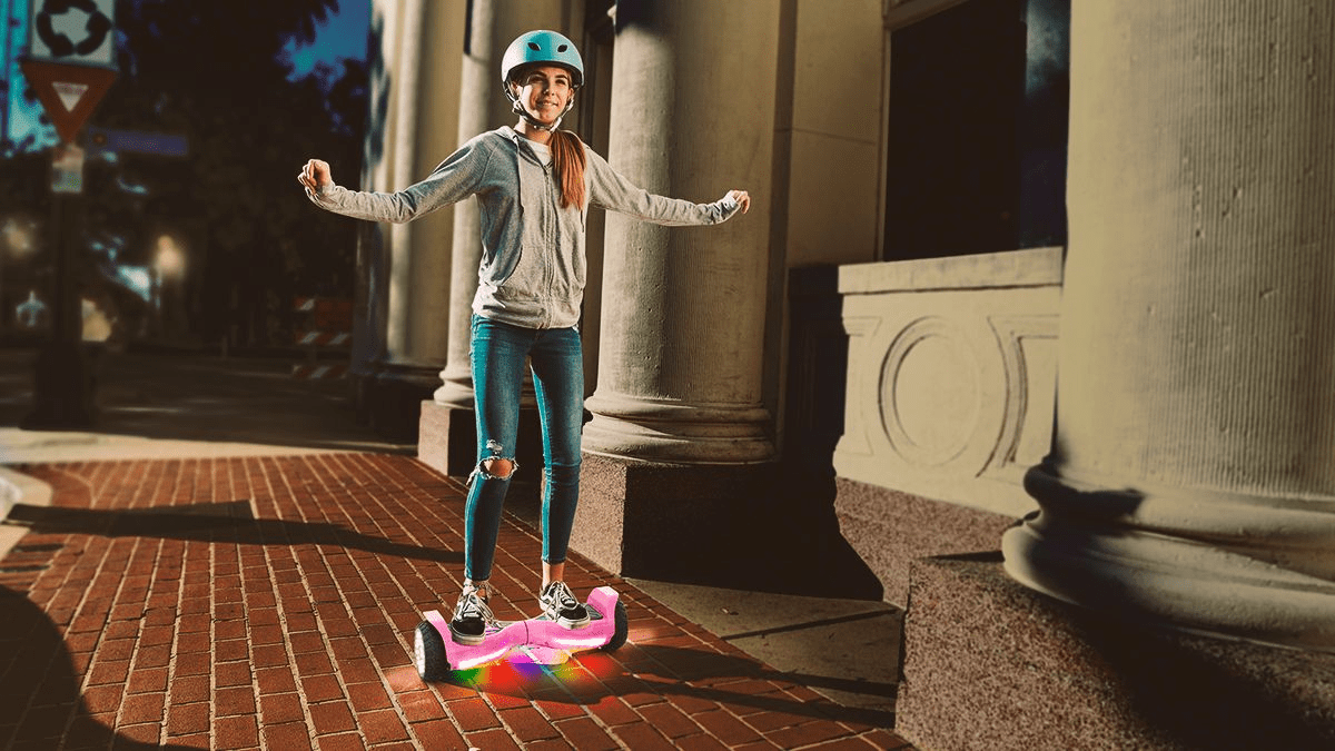 The swagBOARD T580 Warrior hoverboard.